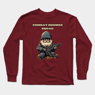 Military Gnome Squad Long Sleeve T-Shirt